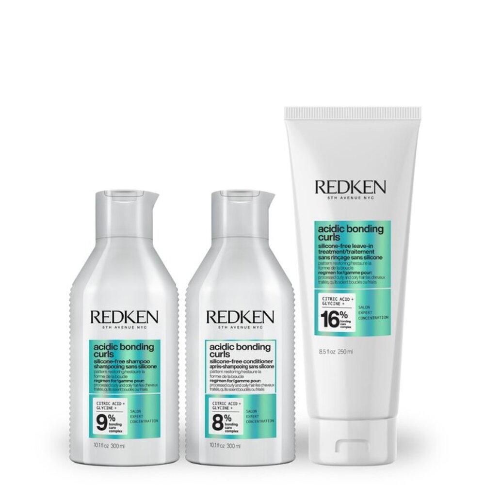 REDKEN ACIDIC BONDING CURLS COMPLETE SET SEE DETAILS
